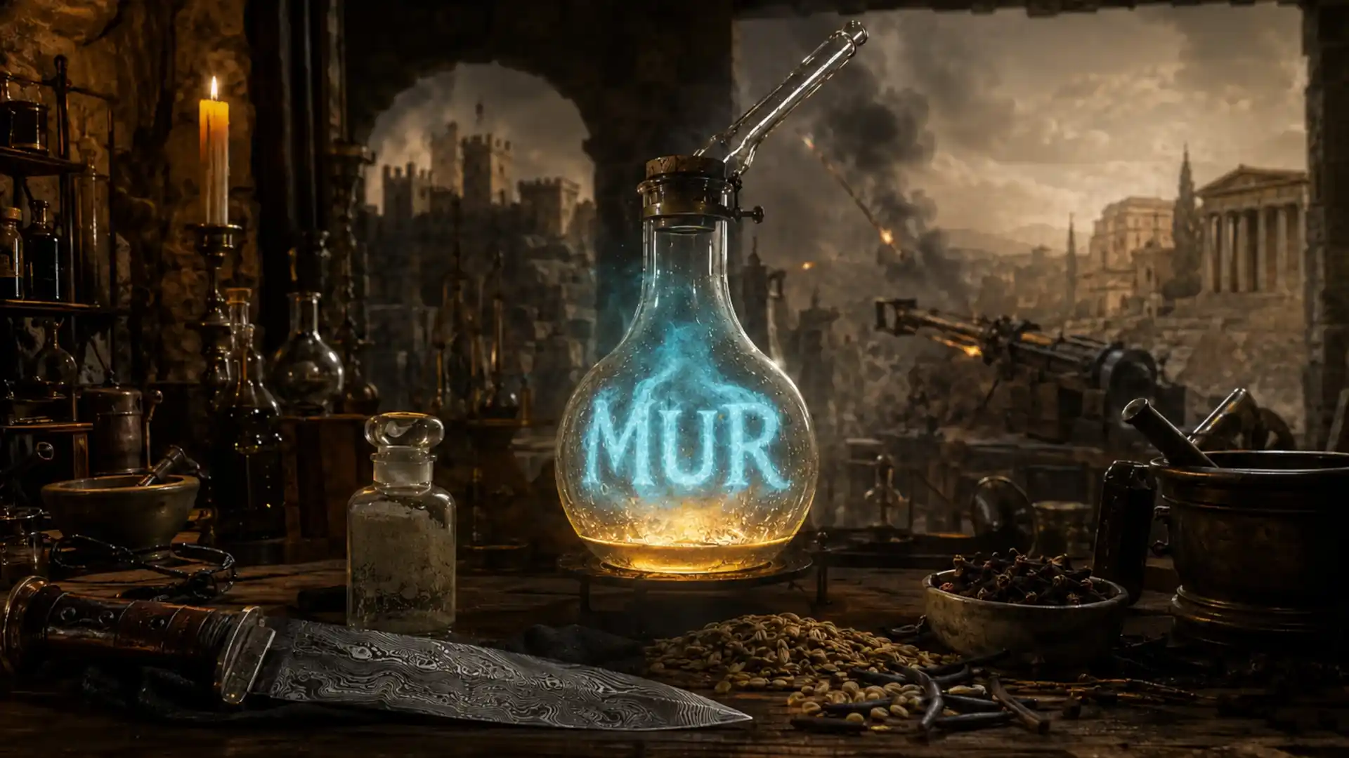 Cómo la química cambió la historia entre venenos, acero y pólvora