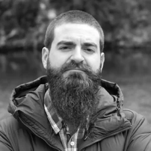 Retrato de Diego Salvador Fernández Sánchez, autor de Arte paleolítico en Cádiz