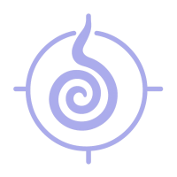 Ícono de espiral mística para la categoría Misterios y Enigmas Símbolo de espiral esotérica que representa portales energéticos y misterios invisibles.