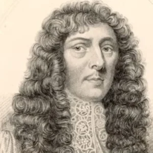 Retrato de John Aubrey, autor de Miscelánea