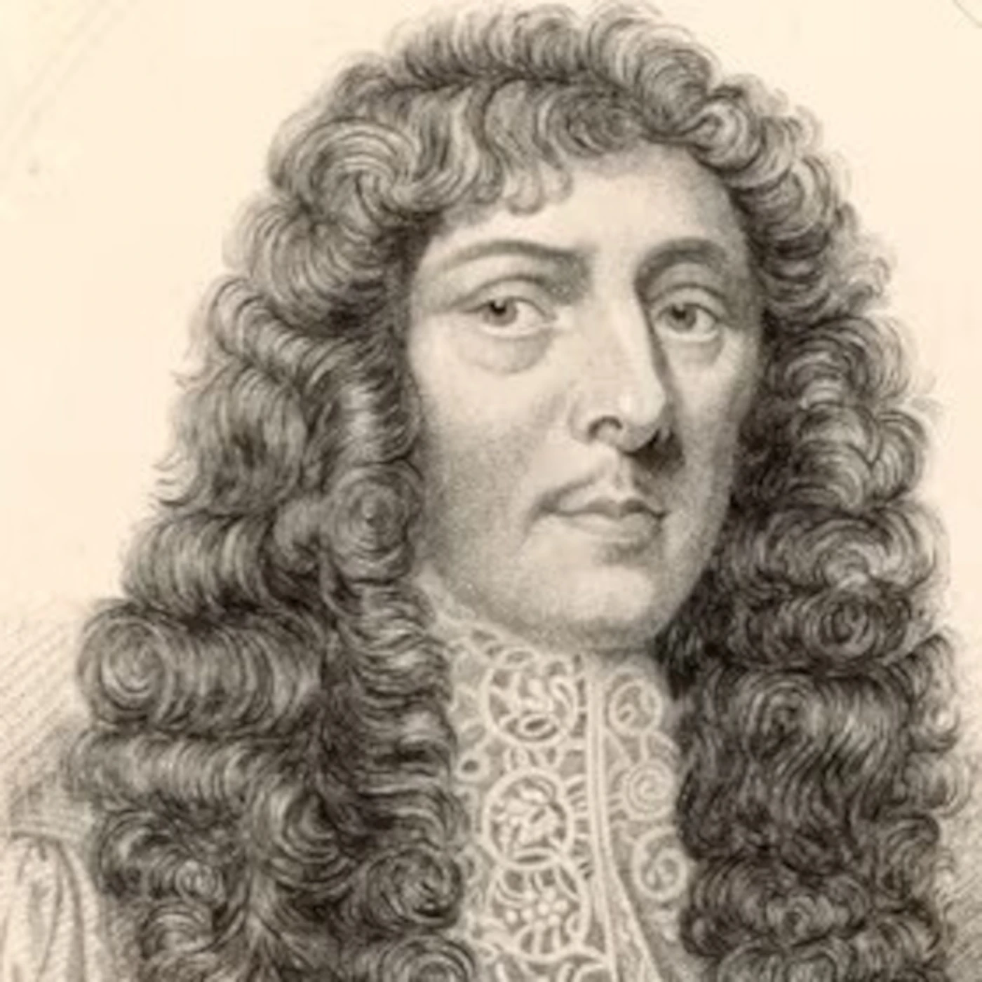 Retrato de John Aubrey, autor de Miscelánea