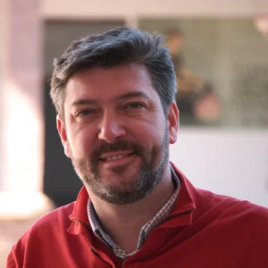 Retrato de Julio Vera García, escritor sevillano, físico y director del Colegio Salesiano San Pedro de Triana.