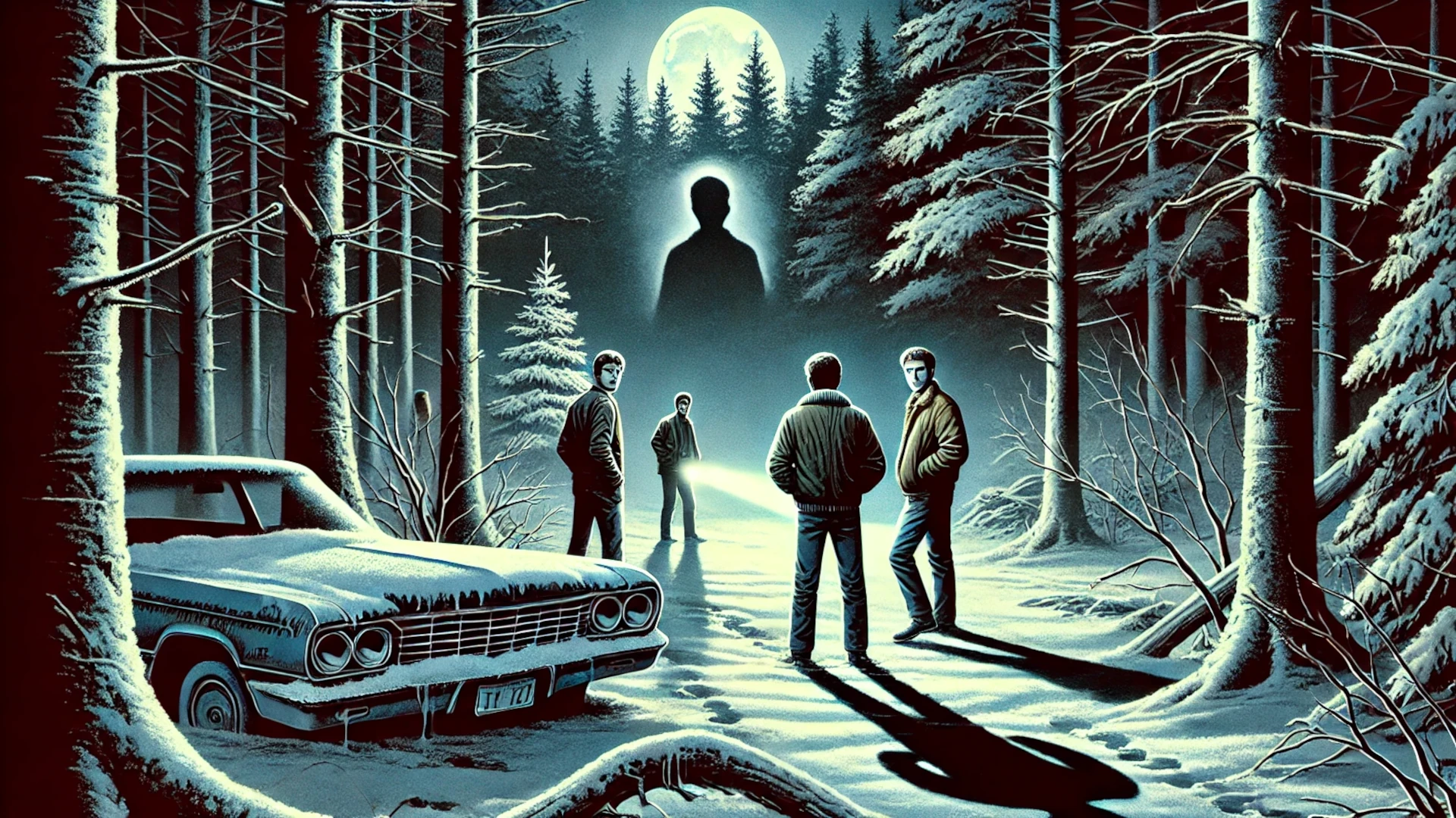 Imagen que evoca el misterio de la desaparición de cinco amigos en 1978, conocido como el Dyatlov Americano.