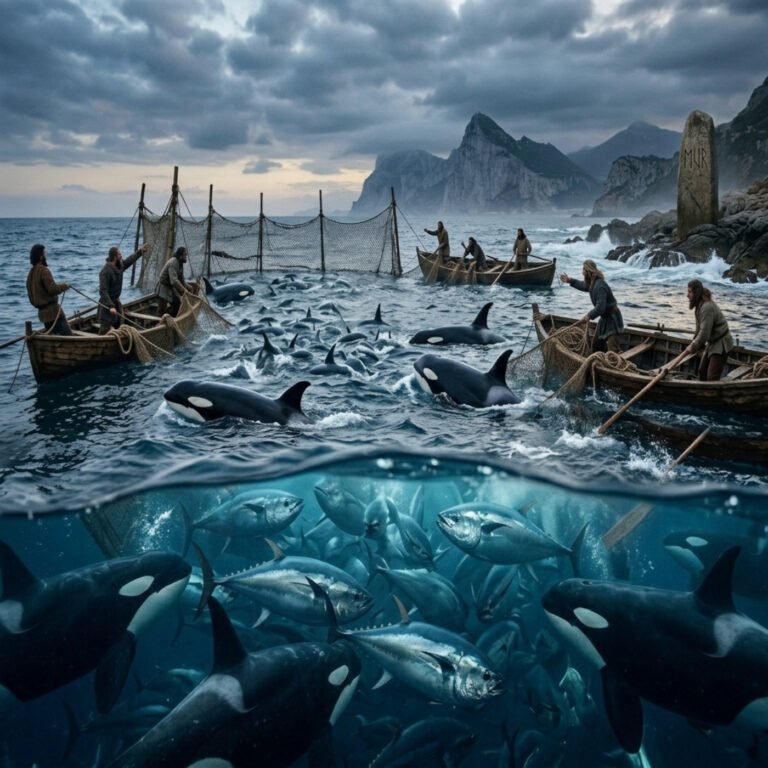 El pacto de la orilla: orcas, atunes y la tierra de Spania