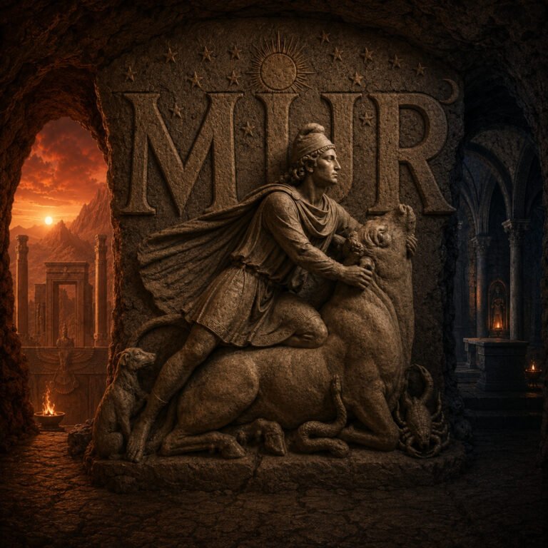 Mitra: el dios de los pactos y el misterio de los mitreos romanos