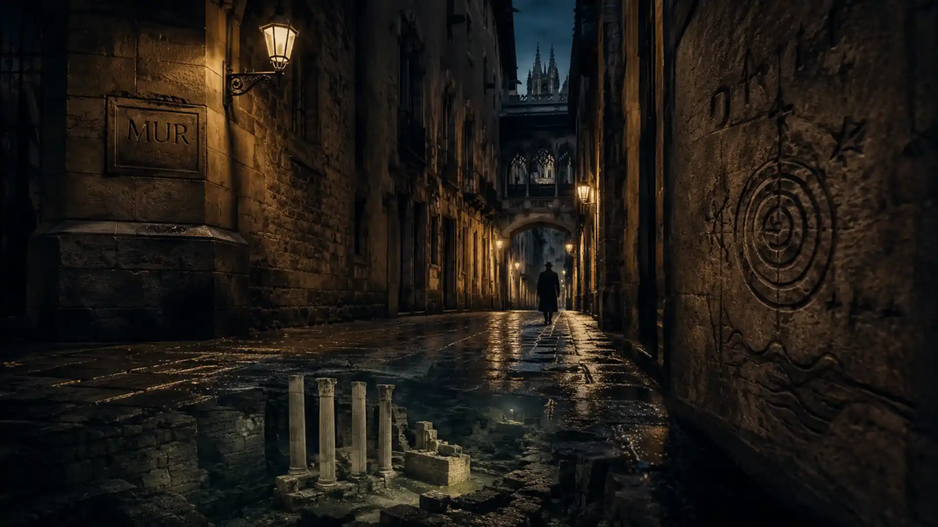 Turismo dark en Barcelona con César Alcalá, imagen del episodio sobre historia oculta, misterios y lugares olvidados de la ciudad